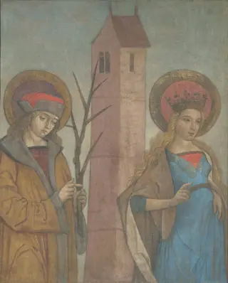 Saints Achatius, Barbara, Apollonia, and Sebald