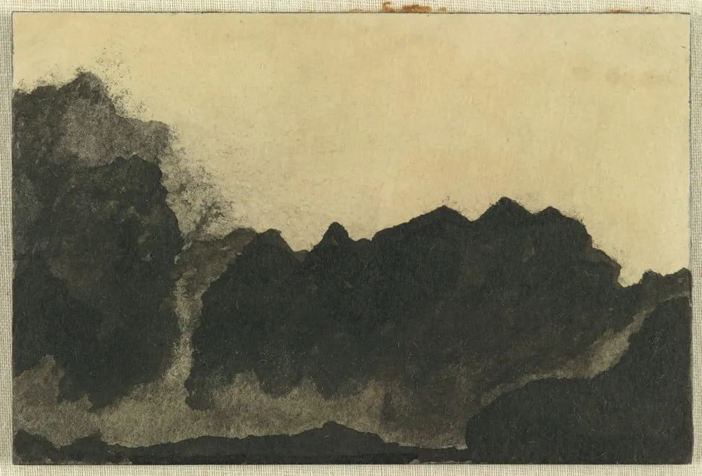Untitled, by Sal Sirugo, ink, 1984