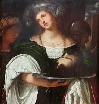 Salome with the head of John the Baptist