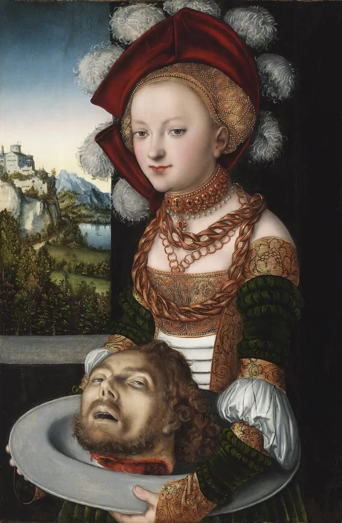 Salome with the head of Saint John the Baptist