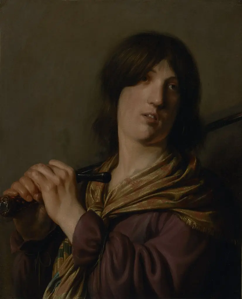 David with His Sword, by Salomon de Bray