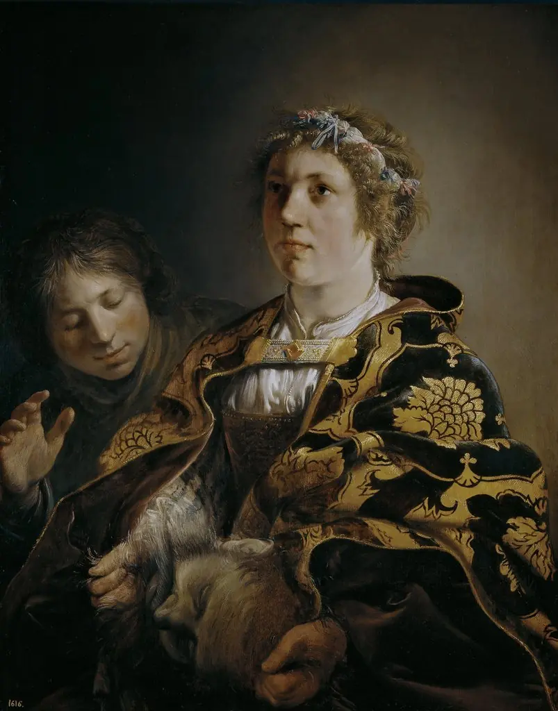 Judith offering the Head of Holofernes, by Salomon de Bray