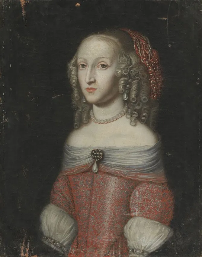 Countess Auguste Philippine of Hesse-Darmstadt, by Salomon Duarte, unspecified, 1661