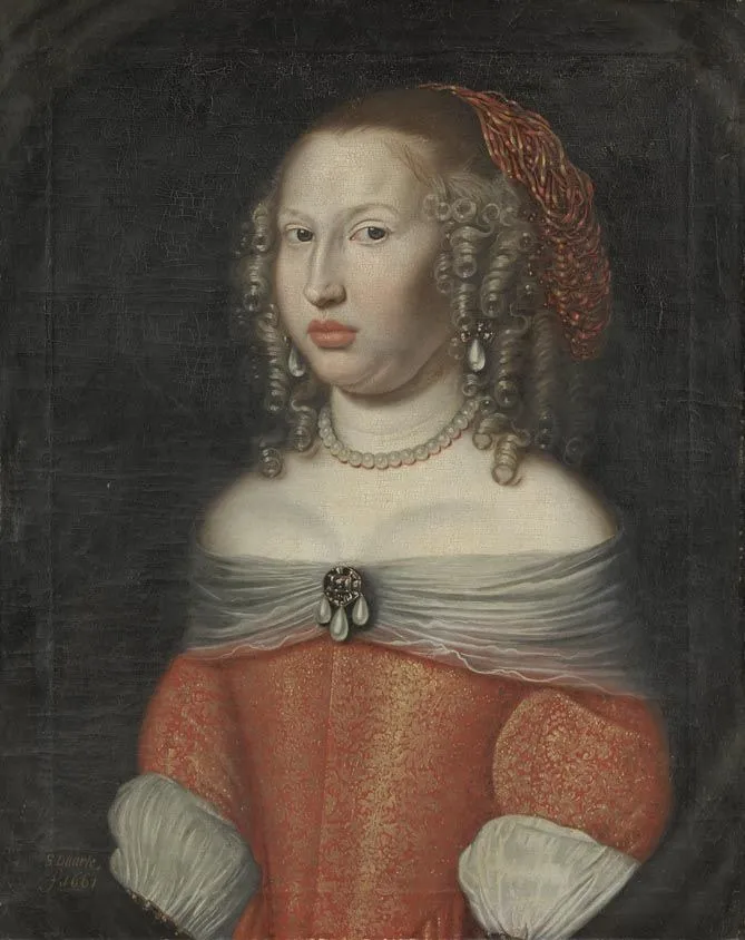 Henriqueta Doroteia de Hesse-Darmstadt, by Salomon Duarte, unspecified, 1661