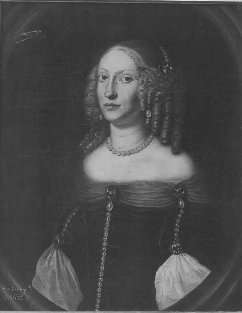 portrait of Sophia Eleonore von Hessen-Darmstadt, by Salomon Duarte