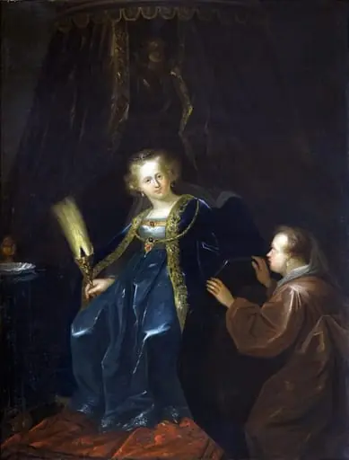 Toaleta Esterei, by Salomon Koninck