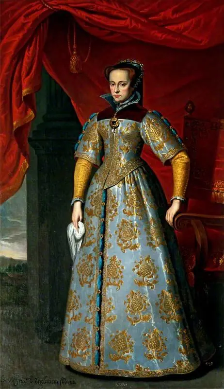 Queen Mary I of England (1516–1558), by Salomon Noveliers