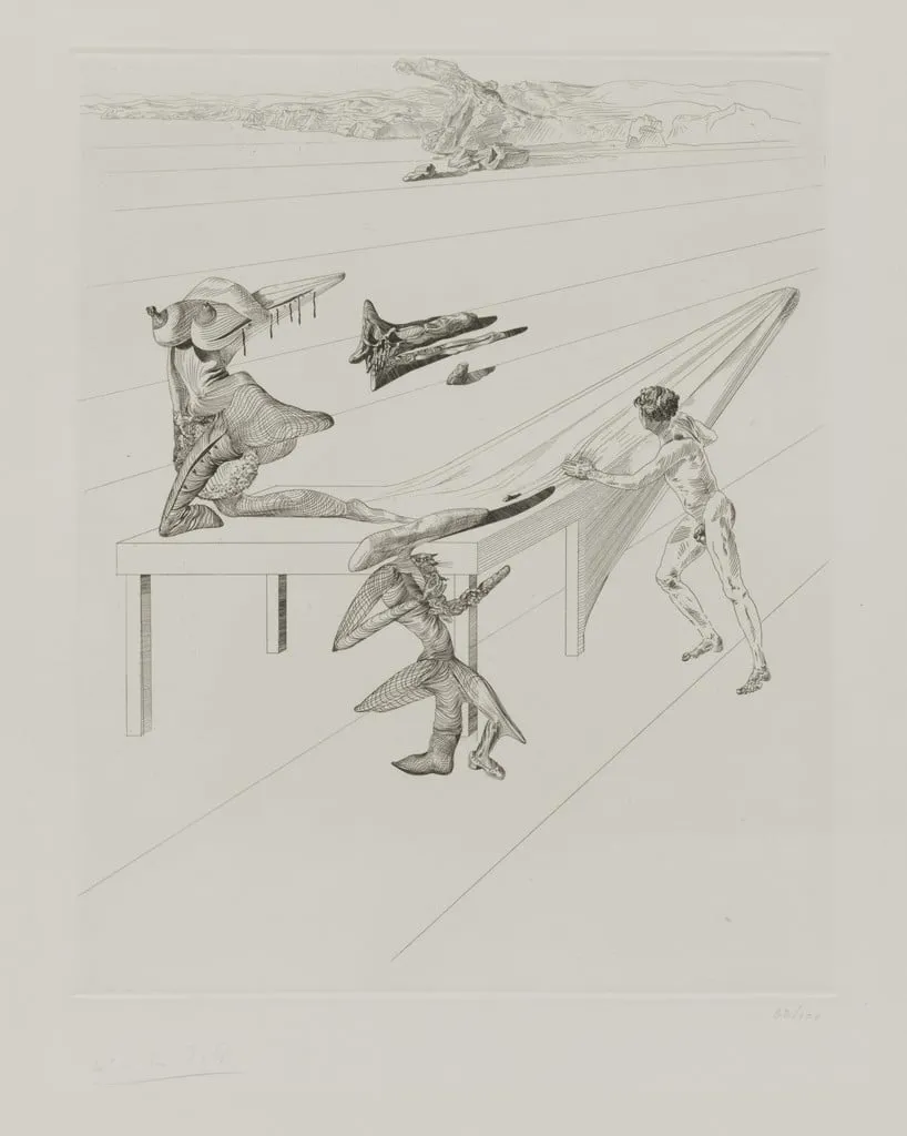 Untitled, by Salvador Dalí, ink, 1933