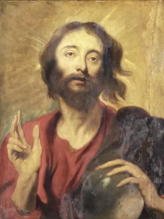 Salvator Mundi, by Anthony van Dyck