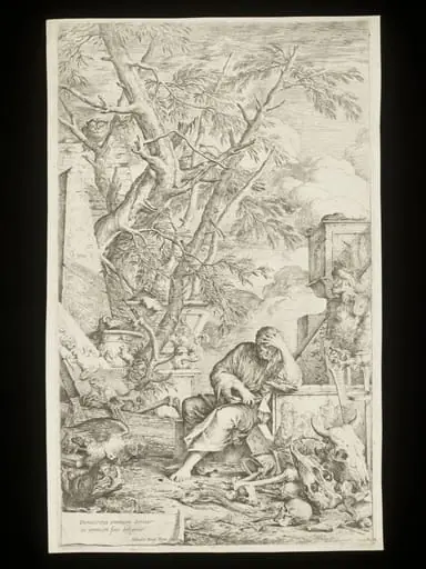 Democritus, by Salvator Rosa