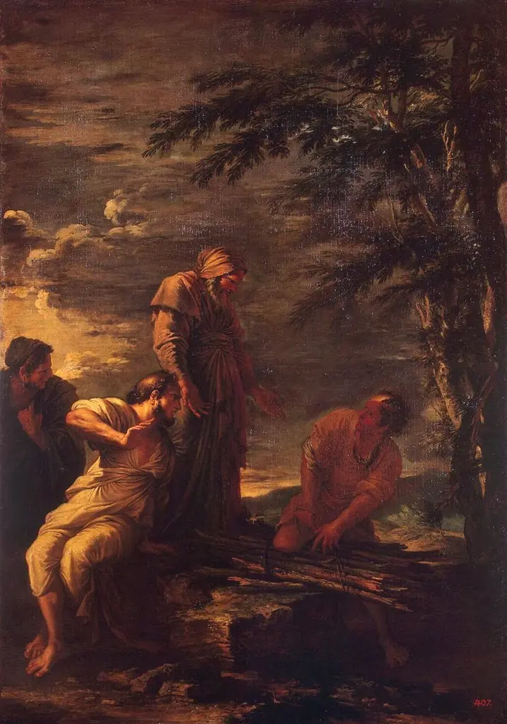 Democritus and Protagoras, by Salvator Rosa