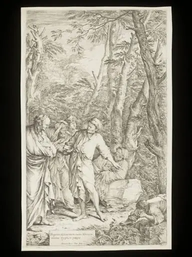 Diogenes Casting Away his Bowl, by Salvator Rosa