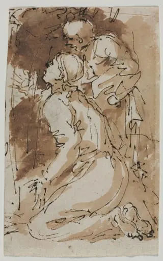Figure Studies (recto), by Salvator Rosa