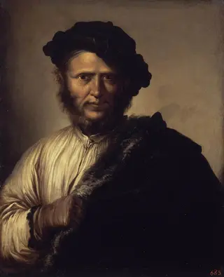 Portrait of a Man, by Salvator Rosa