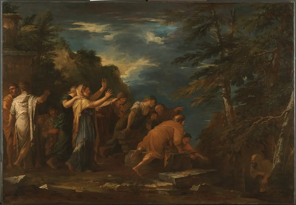 Pythagoras Emerging from the Underworld, by Salvator Rosa