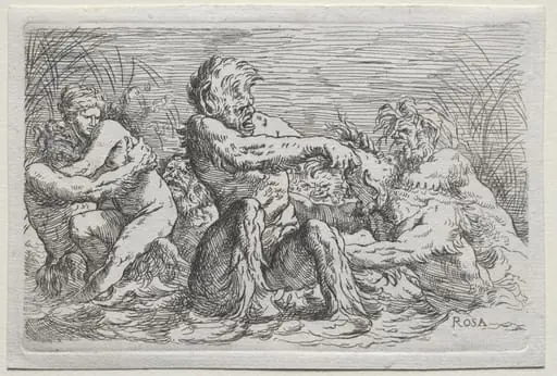 River Gods, by Salvator Rosa
