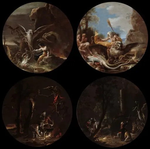 Scenes of Witchcraft, by Salvator Rosa