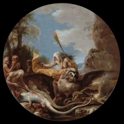 Scenes of Witchcraft: Day, by Salvator Rosa