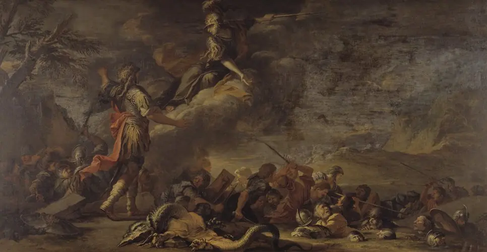 The Founding of Thebes, by Salvator Rosa