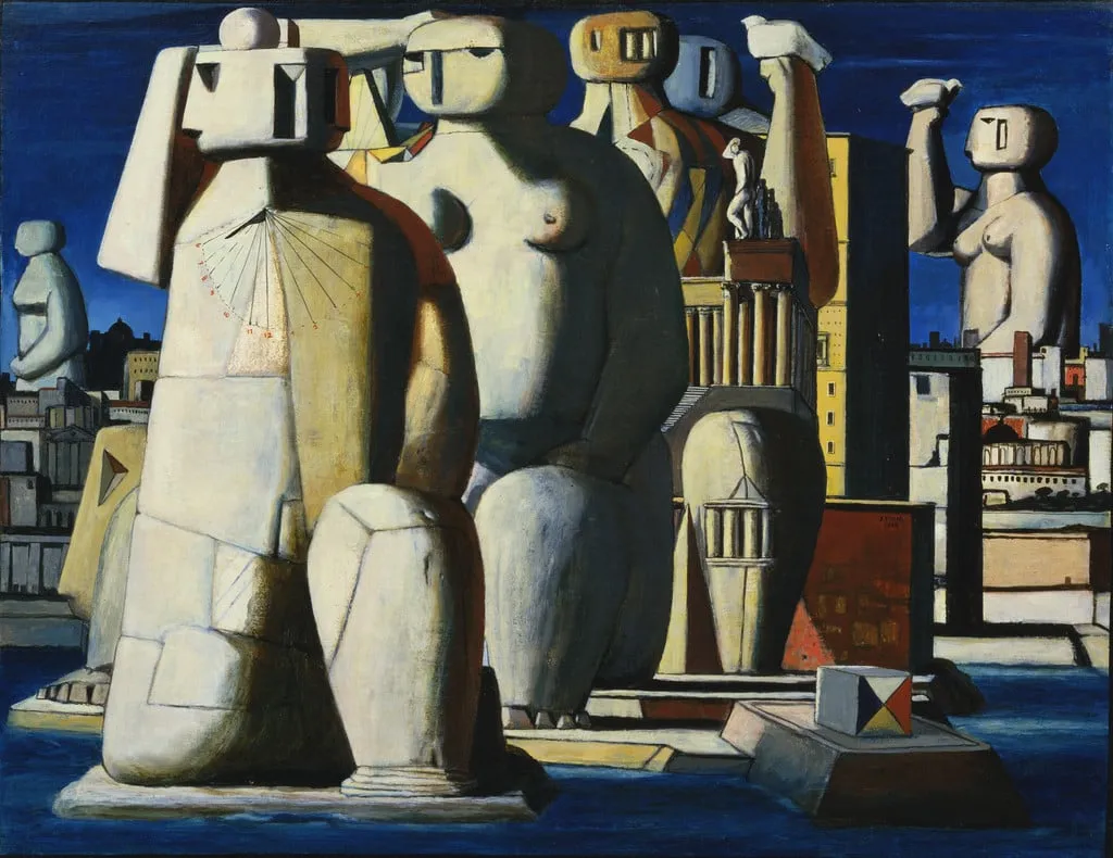 Untitled, by Salvatore Fiume, oil, 1948