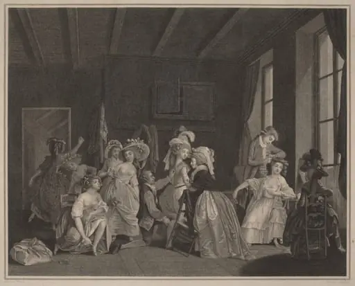 The Preparations for the Ballet, by Salvatore Tresca