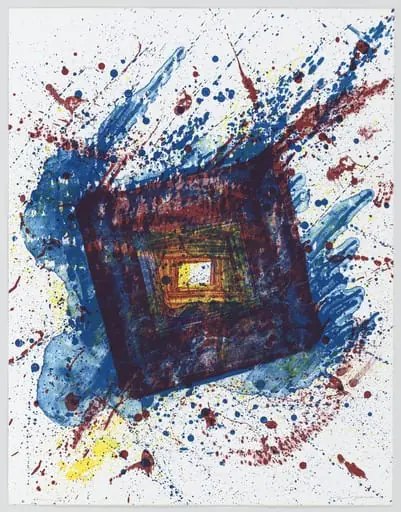 Untitled, by Sam Francis