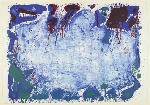 Untitled, by Sam Francis