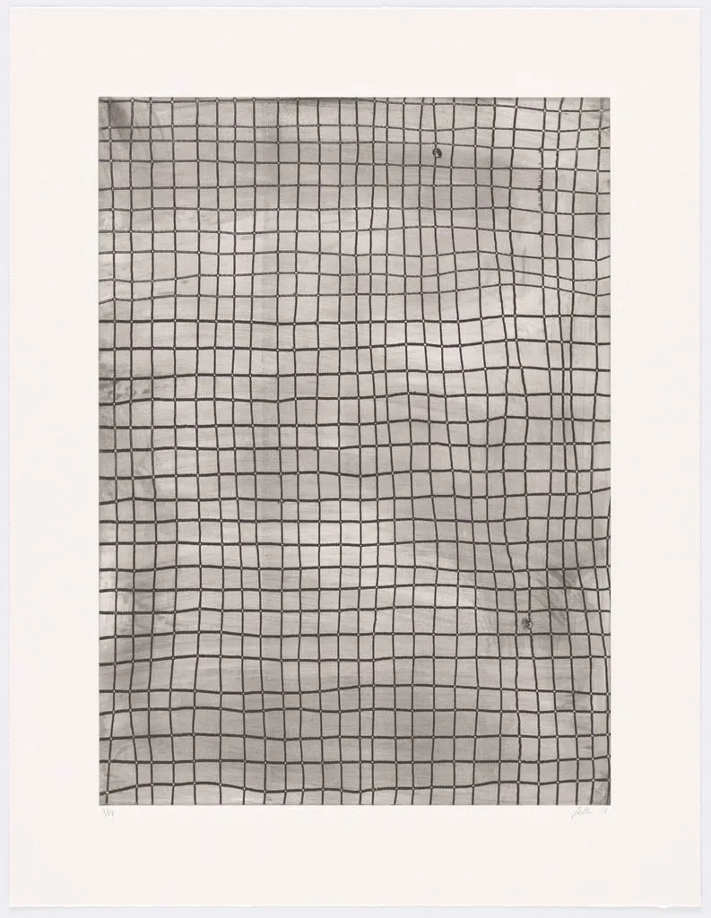 Untitled, by Sam Moyer, ink, 2018