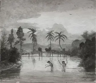 Samoa, by Louis Eilshemius