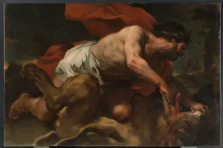 Samson and the Lion