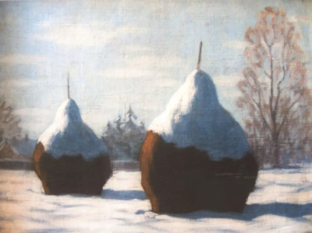 Căpițe de fân, by Samu Börtsök, unspecified