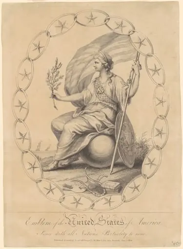 Emblem of the United States of America, by Samuel A. Harris