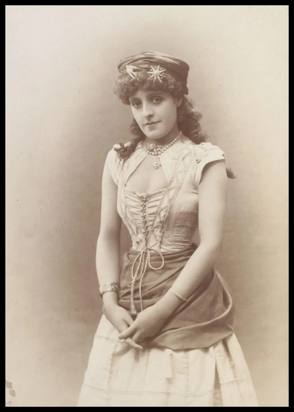 Guy Little Theatrical Photograph, by Samuel Alex Walker, photographic, 1850