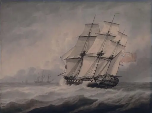 The Frigate, by Samuel Atkins