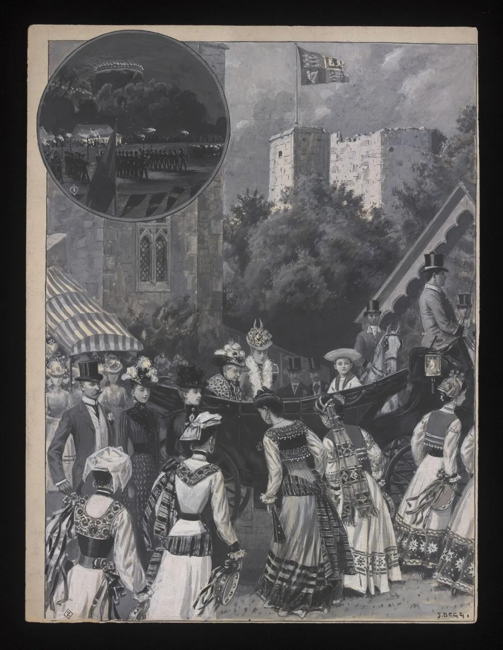Untitled, by Samuel Begg, 1899