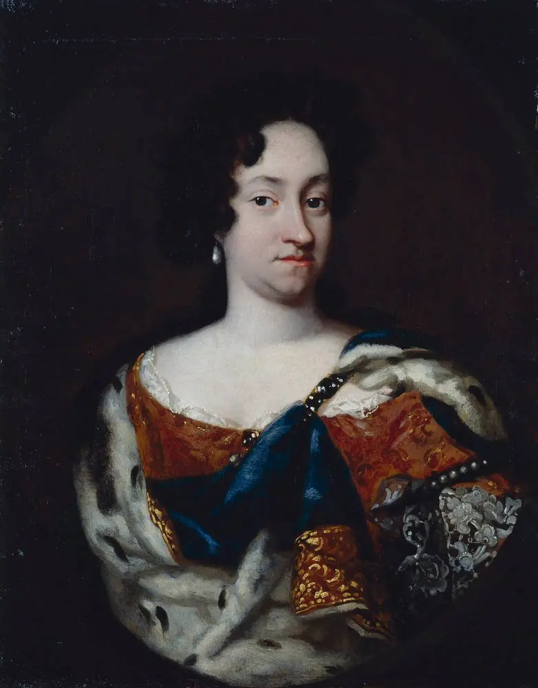 Anna Sophie of Denmark electress of Saxony, by Samuel Bottschild