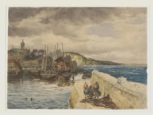 Pittenweem, Fife, by Samuel Bough