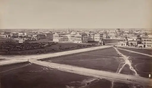 Calcutta. General View. Government House in the Foreground