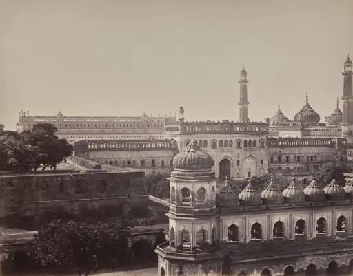 Lucknow. The Great Emambara and Mosque, by Samuel Bourne