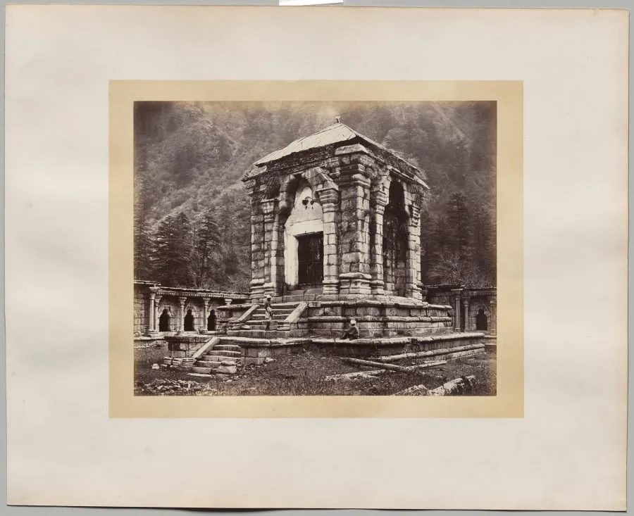 Nowshera, Kashmir (number 1000), by Samuel Bourne, 1864