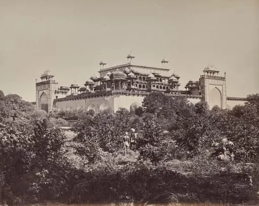 Secundra Near Agra. The Mausoleum of the Emperor Akbar, by Samuel Bourne