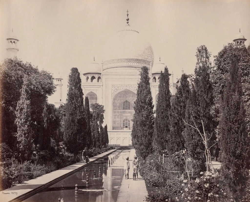 The Taj, by Samuel Bourne, 1864