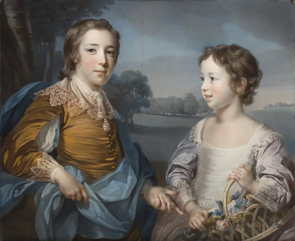 Portrait of Joseph (1741–1786) and his Brother John Gulston (1750–1764), by Samuel Cotes