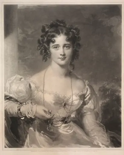 Miss Rosamond Croker, by Samuel Cousins