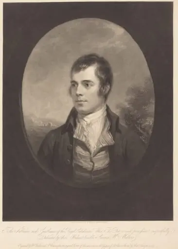 Robert Burns, by Samuel Cousins