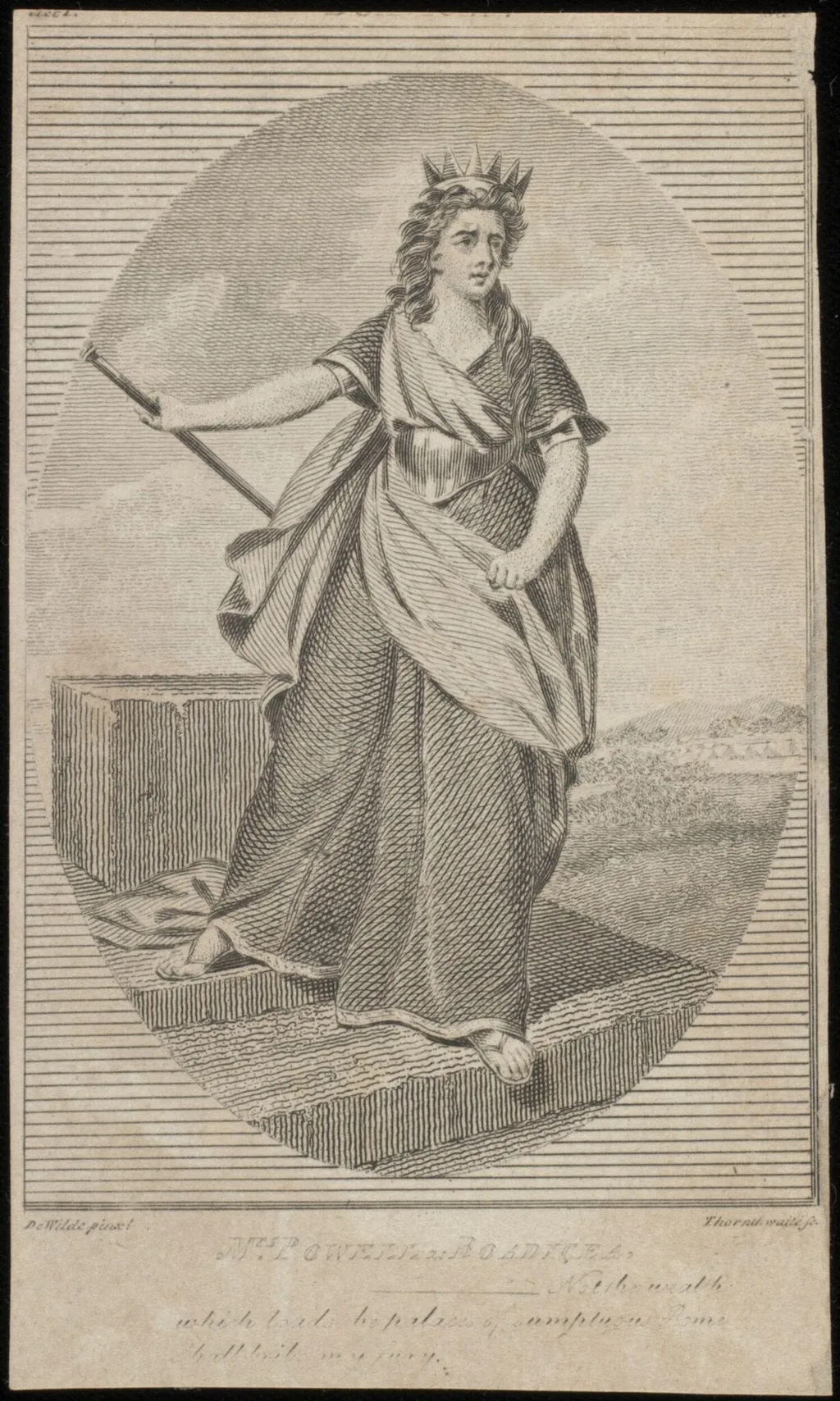 H Beard Print Collection, by Samuel De Wilde, 1750