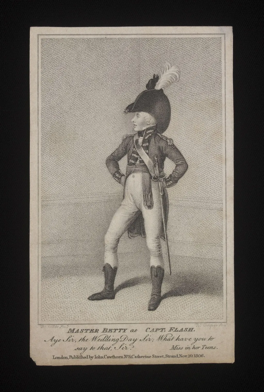 H Beard Print Collection, by Samuel De Wilde, 20