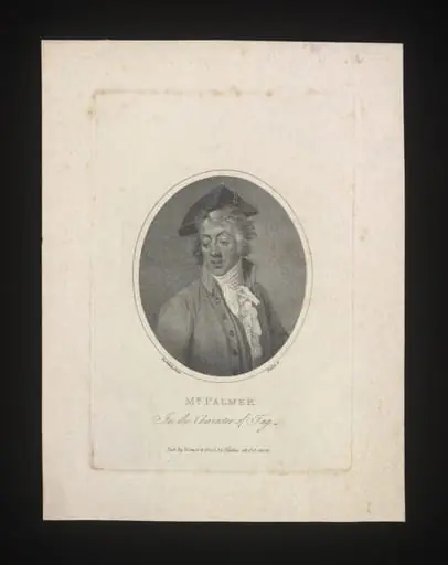 Mr Palmer in the character of Tag, by Samuel De Wilde