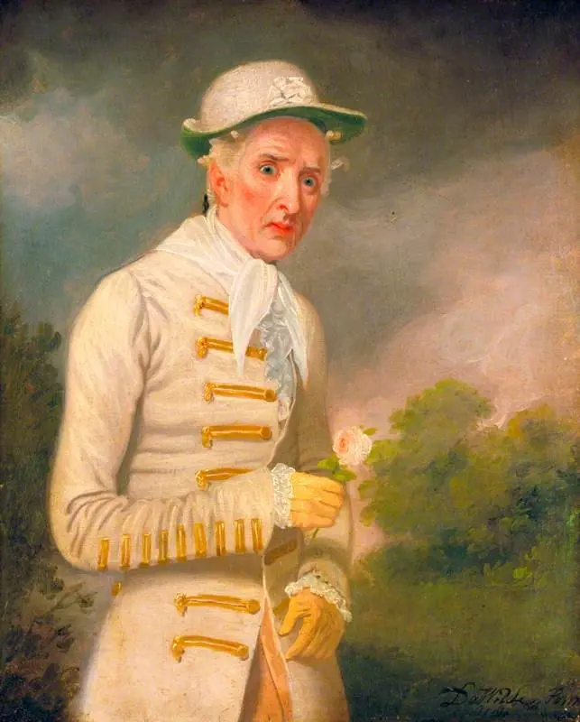 William Farren (1786–1861), as Lord Ogleby in 'The Clandestine Marriage' by George Colman the Elder and David Garrick, by Samuel De Wilde