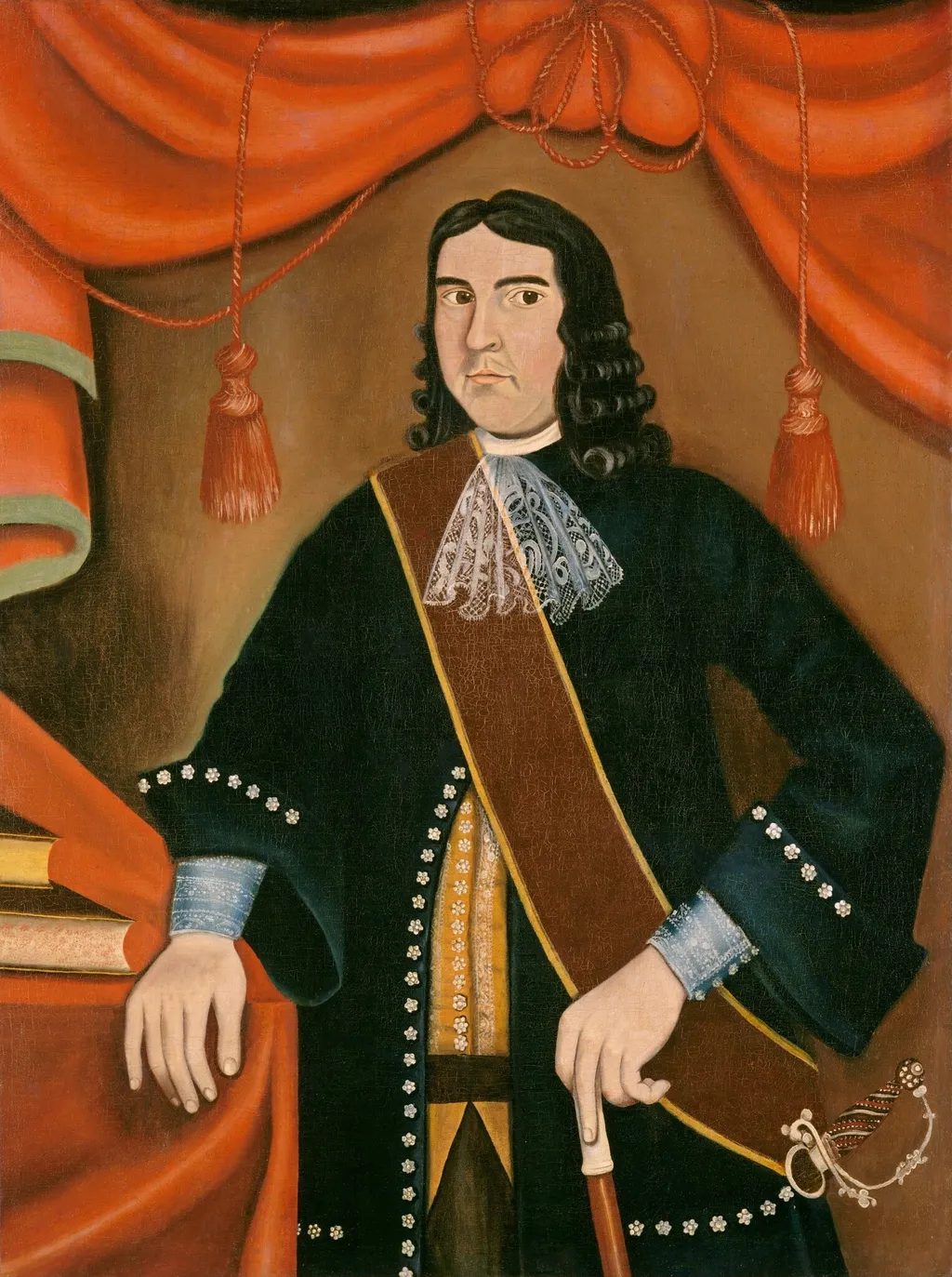 Samuel Eells, oil, 1800